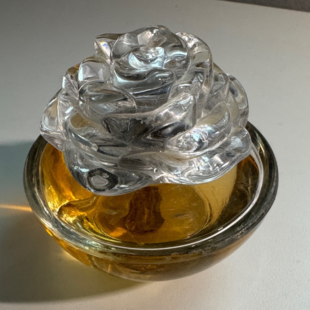 Avon In Bloom Reese Witherspoon Eau de Parfum — Amber and Clear Bottle